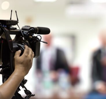 covering event with video camera